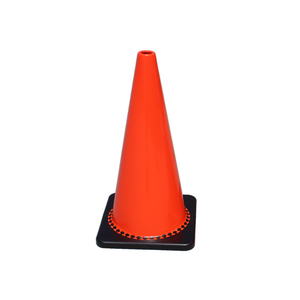 TrafFix Devices: Vizcon Fluorescent Orange 28" TrafFix PVC Cone with No Collar