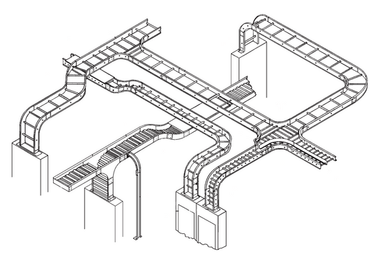 Cable Tray Systems & Accessories | Cable Support | Launch 3 Telecom