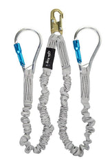 Twin Leg Lanyard - Aluminum Carabiners