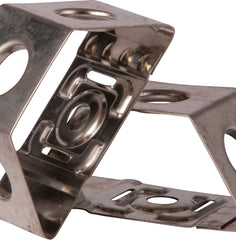 Stainless Universal stand off adapters. Three (3) - 3/4" holes. Pack of 10