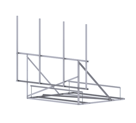 Roof-Top Non-Penetrating Antenna Frame