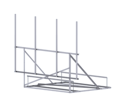 Roof-Top Non-Penetrating Antenna Frame