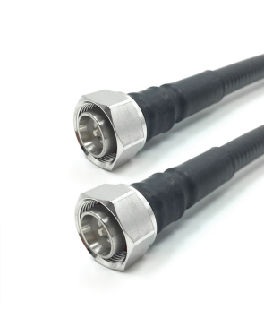 Rosenberger DIN Male to DIN Male 1/2” Coax Jumpers