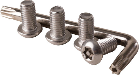 Theft deterrent hardware kit—4-3/8” x 3/4” bolts with tool