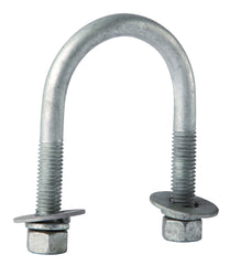 Galvanized U-bolt assembly 1/2” x 3 5/8” x 6” (25 per box)